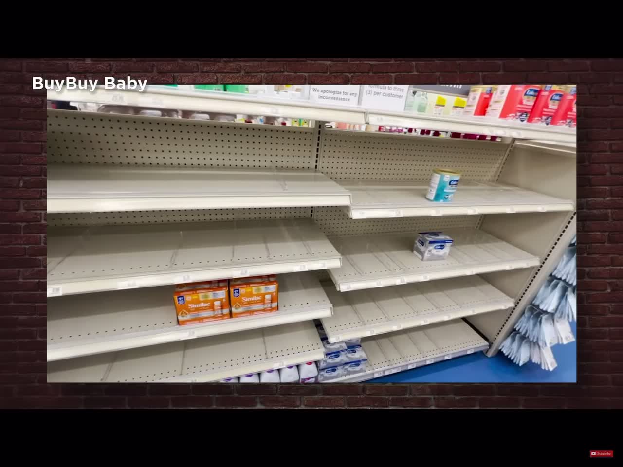 Steven Crowder on the baby formula shortage / crisis Louder with Crowder