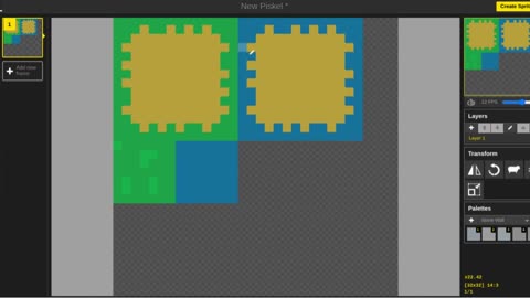 Trying to make a tile-set the realizing I cant make one...