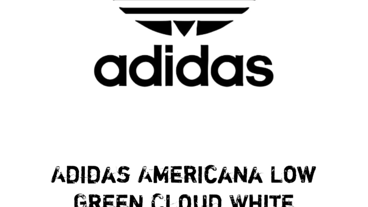 Adidas Americana Low Green Cloud White