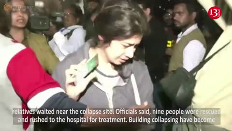 Building collapses in India - large number of people pulled out from under rubbles, deaths reported