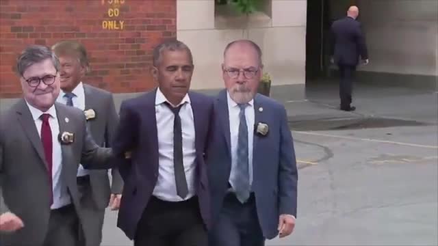 Obama's "PERP" walk...