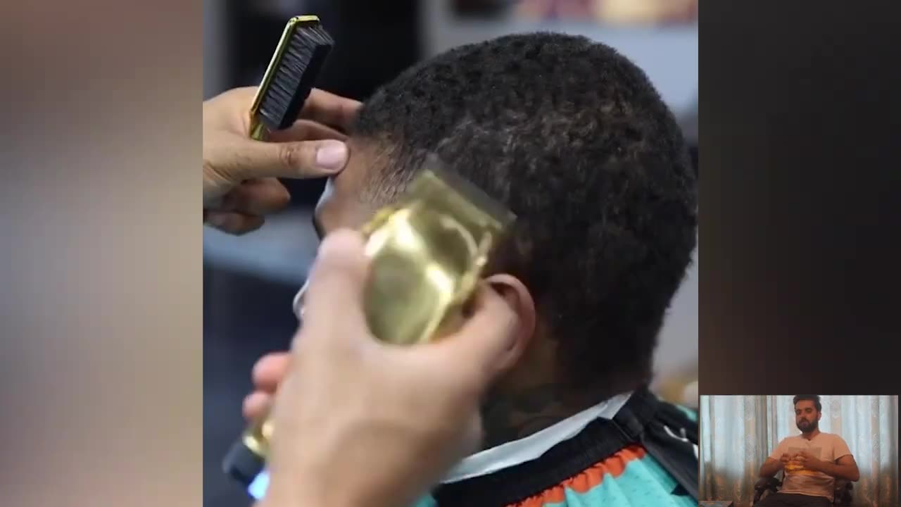 MOST SATISFYING BLACK MEN HAIRCUTS TRANSFORMATION IN 2022 ! TAPER FADE | SKIN FADE | Reaction 2