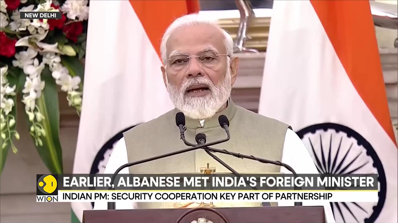 Indian PM Modi raises attacks on temples with Australia's Anthony Albanese I Latest News I WION