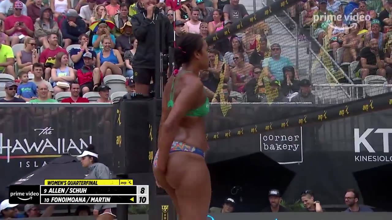 Professional beach volleyball athlete Falyn Fonoimoana