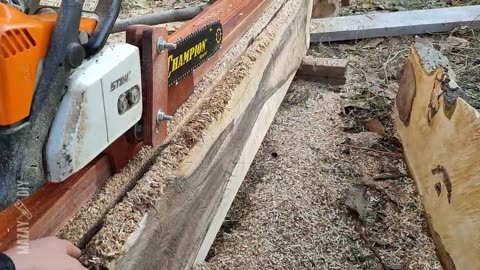 Mini chainsaw mill.DIY