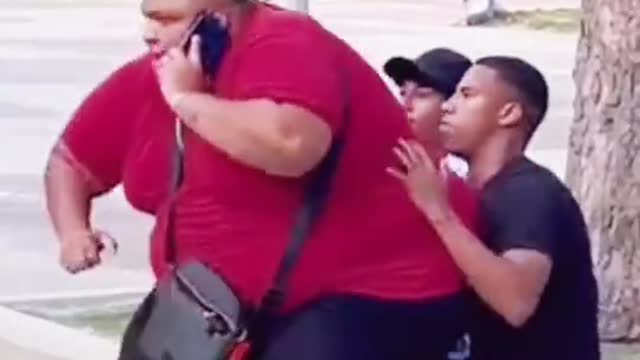 Fat People Prank