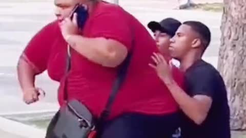 Fat People Prank