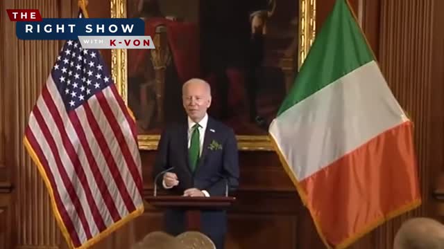 Biden Insults Irish on St Patty's Day