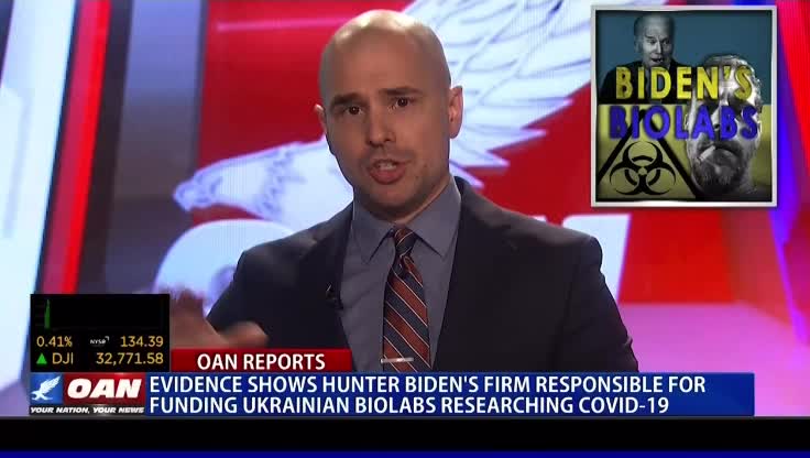 Hunter Biden Funding Ukrainian Biolabs Researching COVID-19