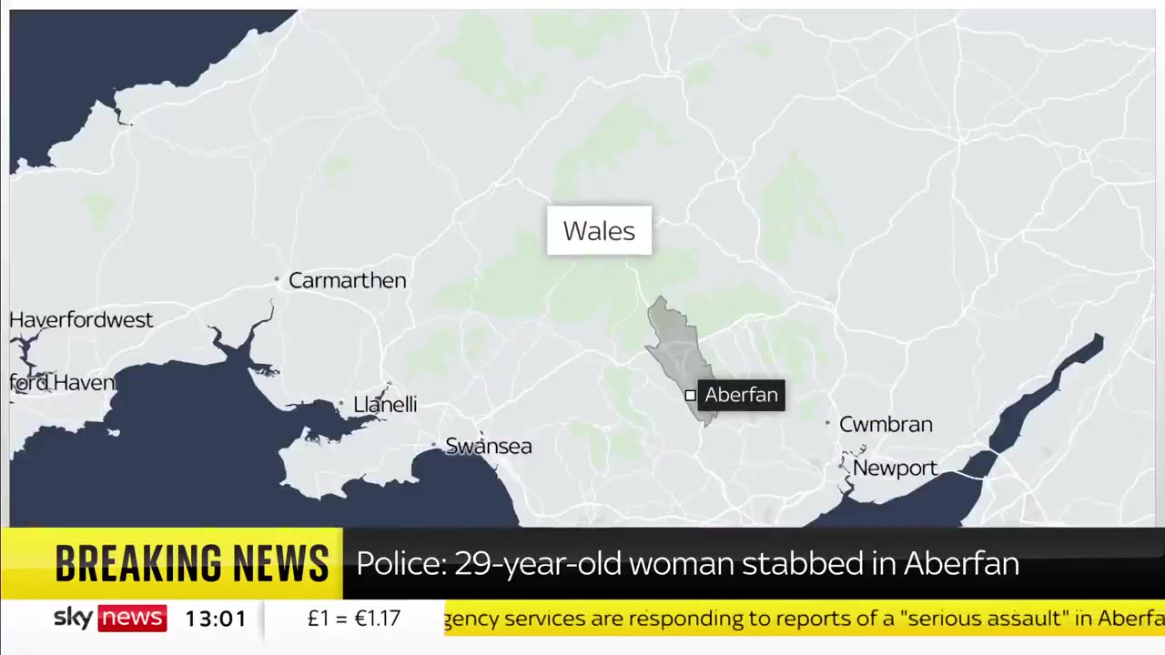 Schools Placed On "LOCKDOWN IN WALES AREA " Following stabbing?