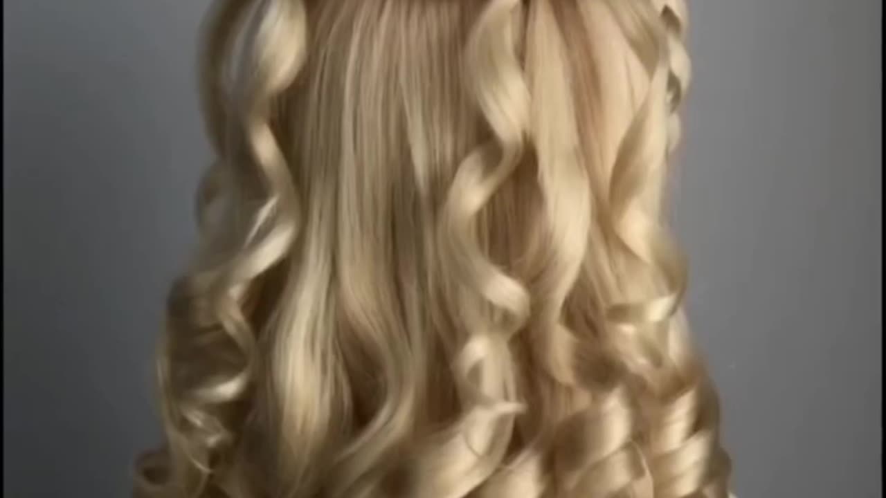 Beautiful front hairstyle tutorial