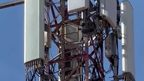 Graphene 5G tower installed next to residential areas