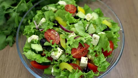 delicious Greek salad