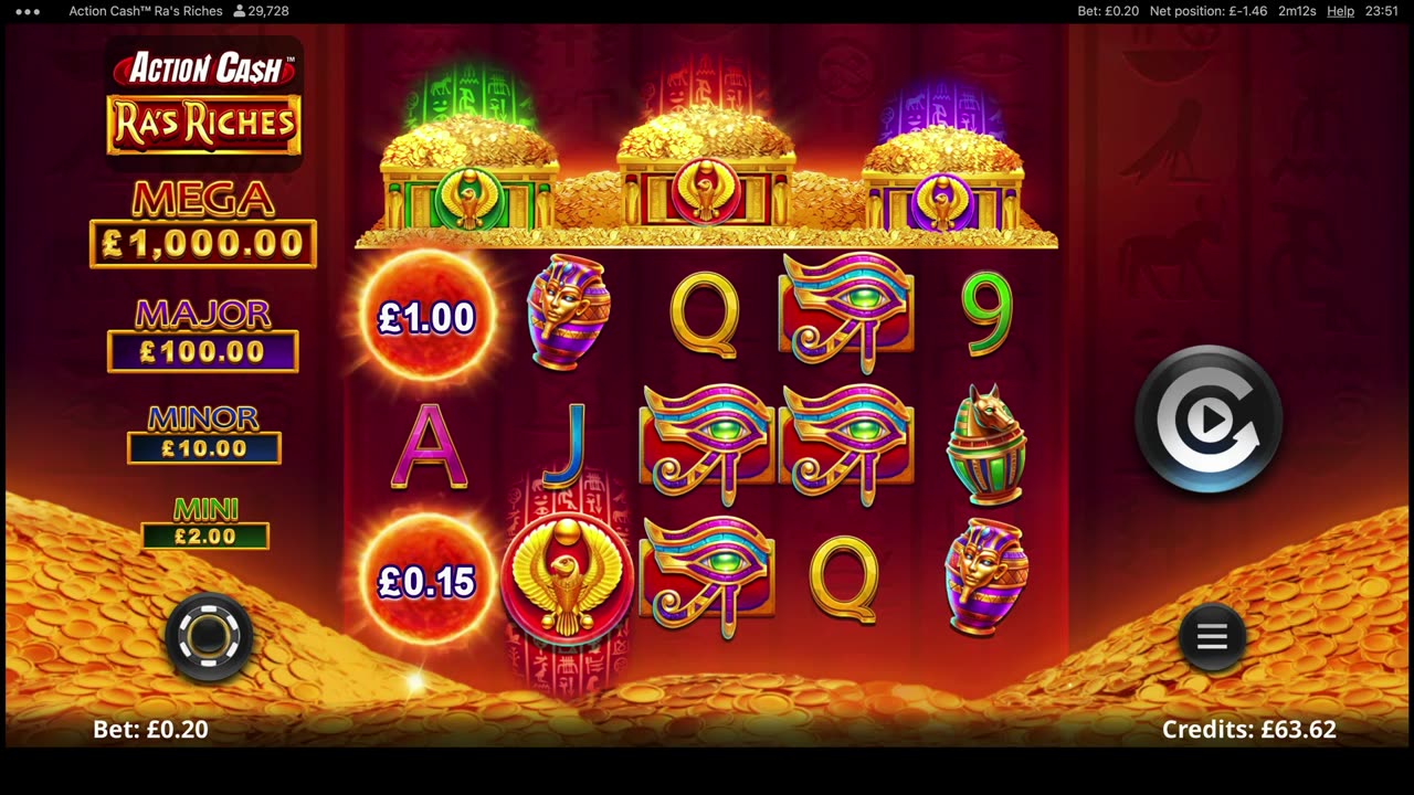 Ra's Riches 10 Minute Slots
