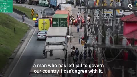 Brazil Truckers Block Roads to Protest Bolsonaro Election Loss