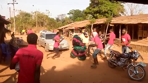 Odogwu Masquerade Africa first outing