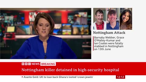 Nottingham attacks: Triple killer to be detained in high-security hospital | BBC News