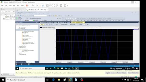 RSLogix Studio 5000 - Fluctuating Level Simulator