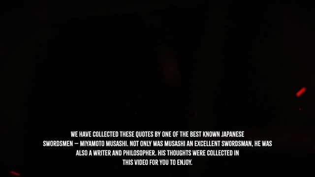 Miyamoto Musashi Quotes to strengthen Weak Character/ The Lone Samurai