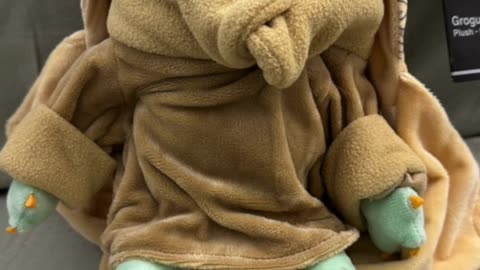Disney Parks Star Wars Grogu in a Hoodie Pouch Blanket Plush Doll #shorts