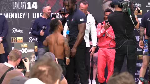 LIKKLEMAN ATTACKS BDAVE MYSTERY OPPONENT MISFITS 4 WEIGH IN KSI UNDERCARD