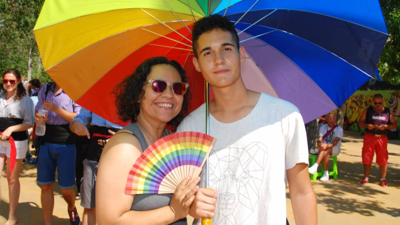 Barcelone Spain Gay LGBTQIA+ Pride 2015 Part 1.a