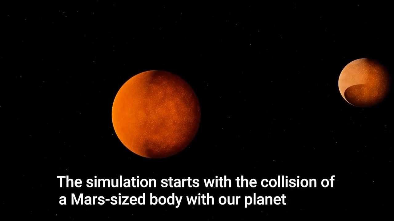 New Supercomputer Simulation Sheds Light on Moon’s Origin