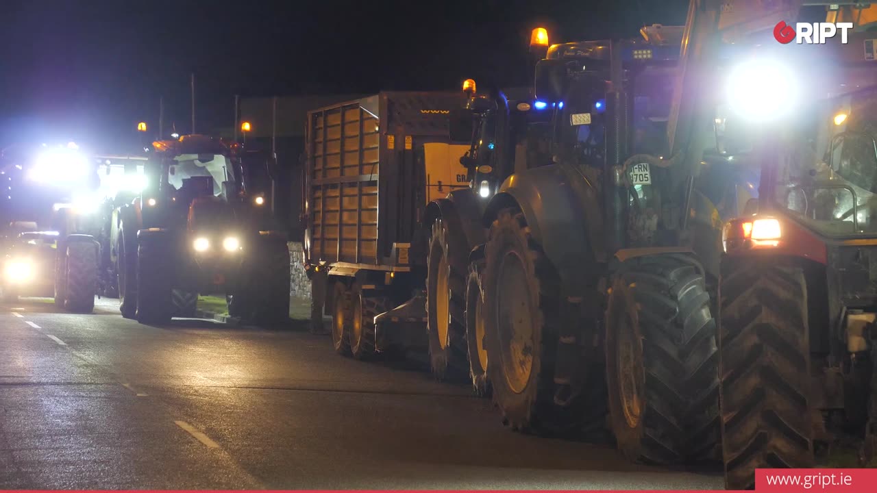 Irish farmers fighting for their Existence