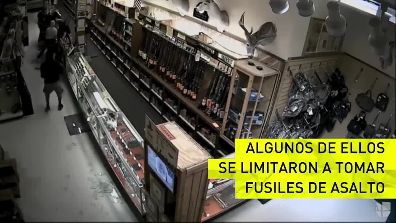 El asalto a una armería del que todos hablan