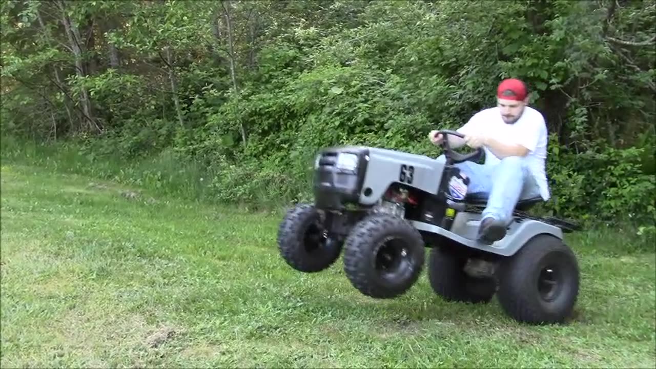 MUD MOWER STUNT