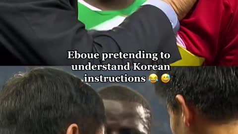 Emmanuel Eboue = Master of mind games 😅