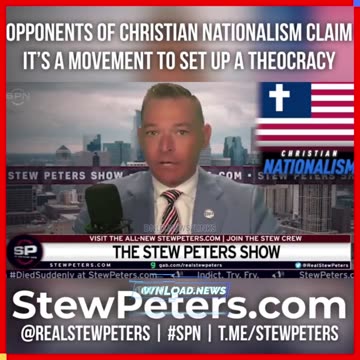 Stew Peters: The Answer To Satanic Secularism Is Christian Nationalism - 6/28/23