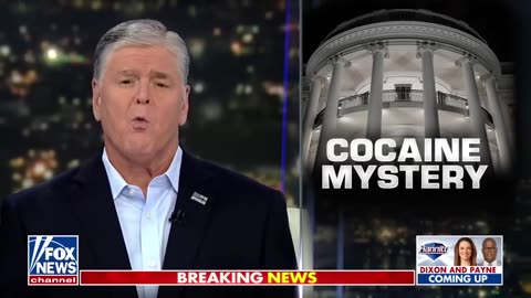 Hannity: there is a cocaine scandle at the white house