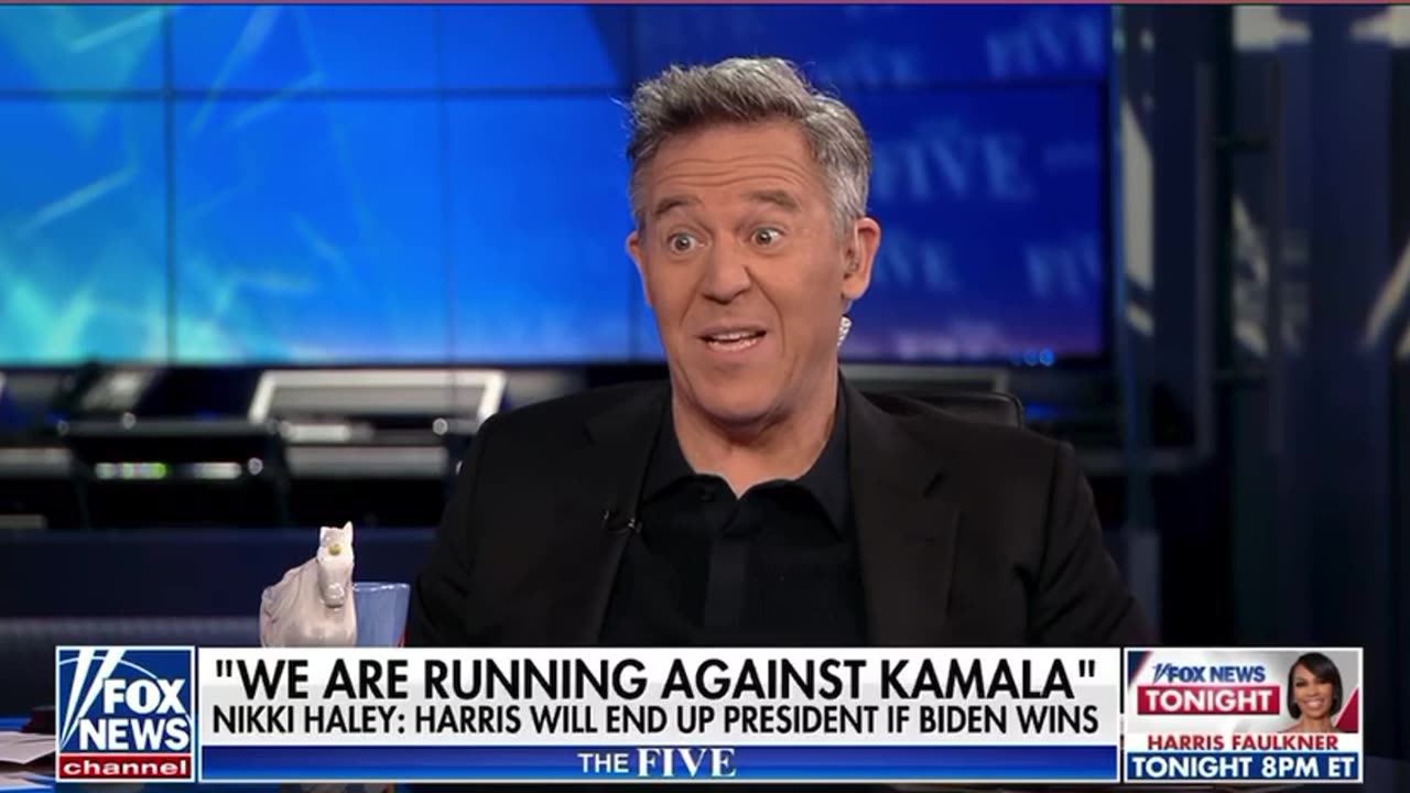 Greg Gutfeld says Biden is "degrading faster than a paper straw in a can of Fresca."