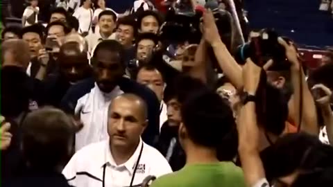 "I thought I was famous, until I got to China with Kobe." - LeBron James (2008)