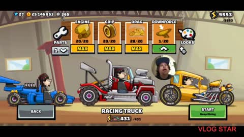 Face Reveal - Maxing out acc. - Hill Climb Racing 2