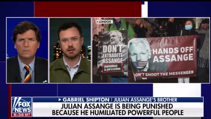 Julian Assange’s brother Gabriel Shipton - Julian can be extradited to the US