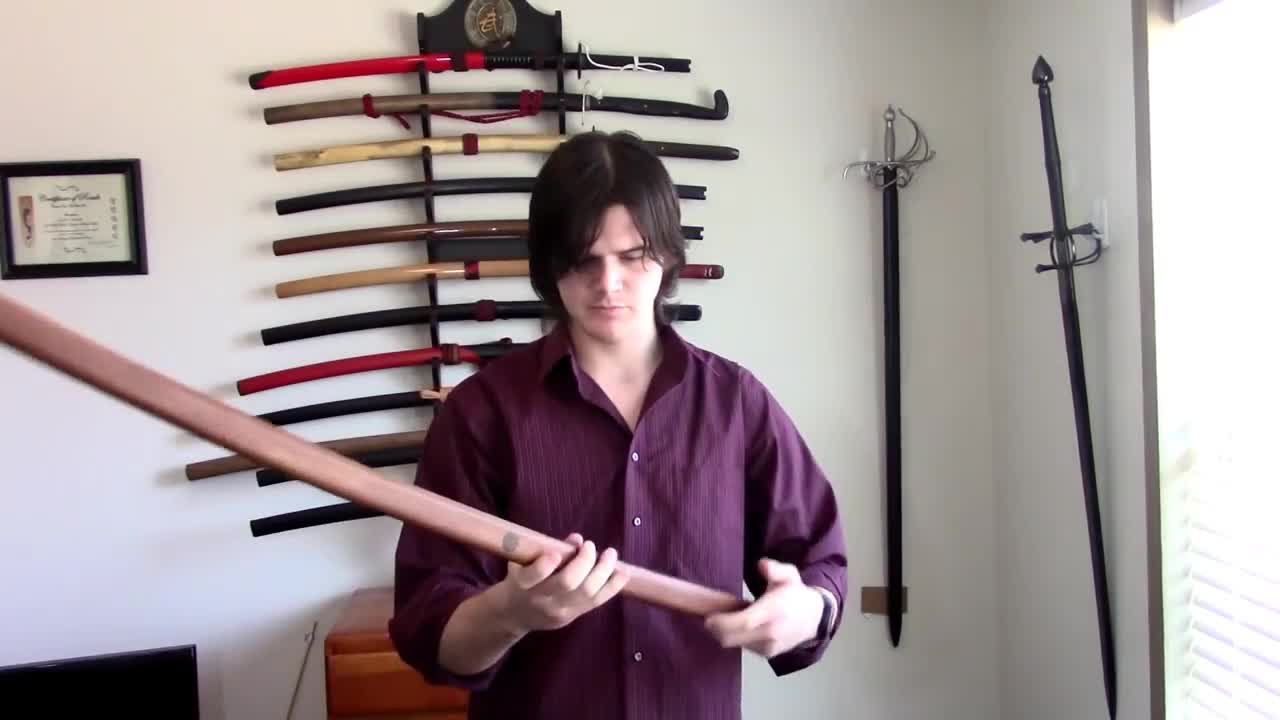 Unboxing & First Impressions of Nodachi Bokken From Blizniak Bokken