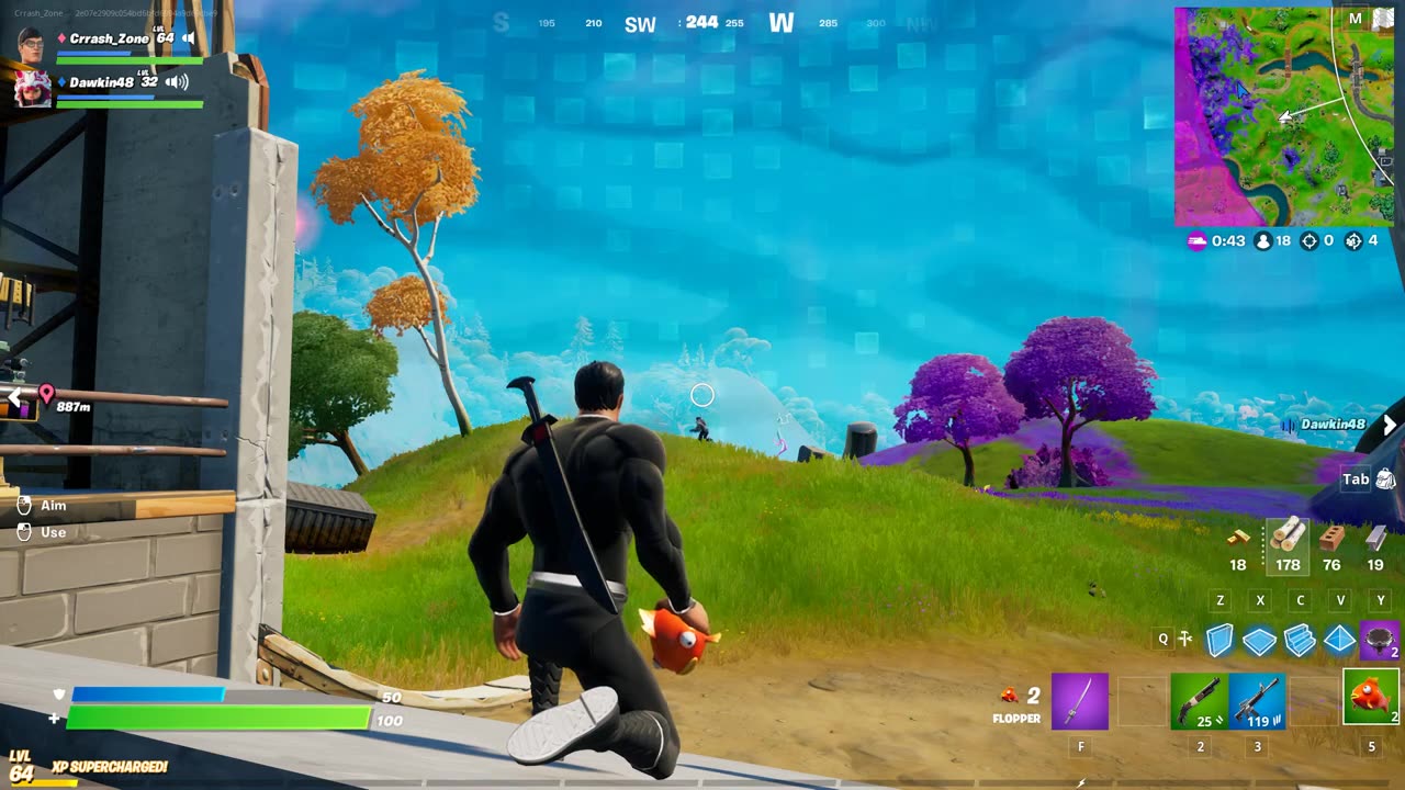 Was on the phone when this happened (one handed fortnite kill)