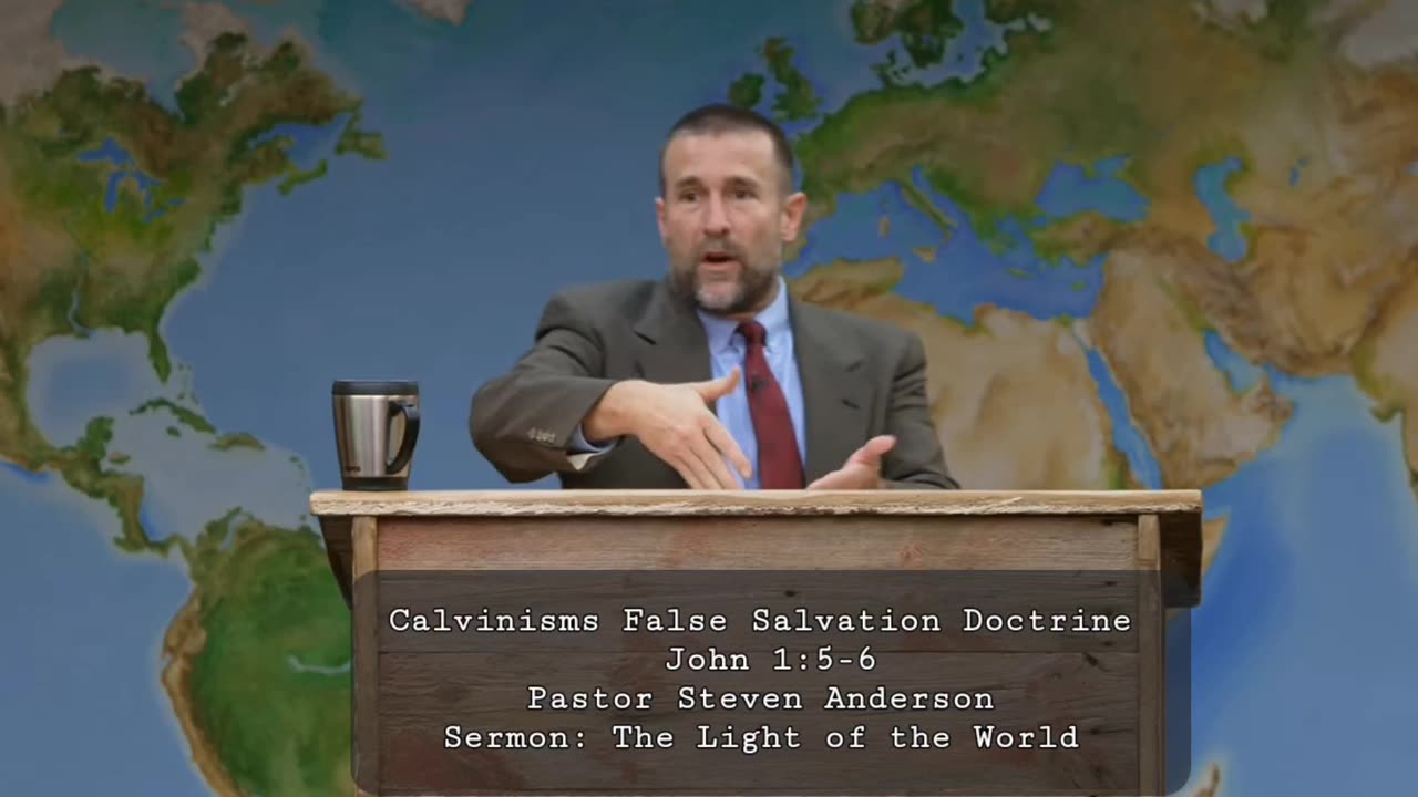 Calvinisms False Salvation Doctrine | John 1:5-6 | Pastor Steven Anderson