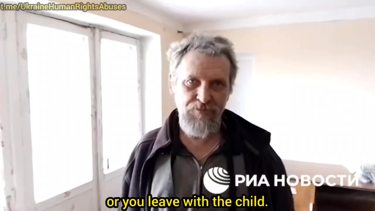Bakhmut citizen from Ukraine