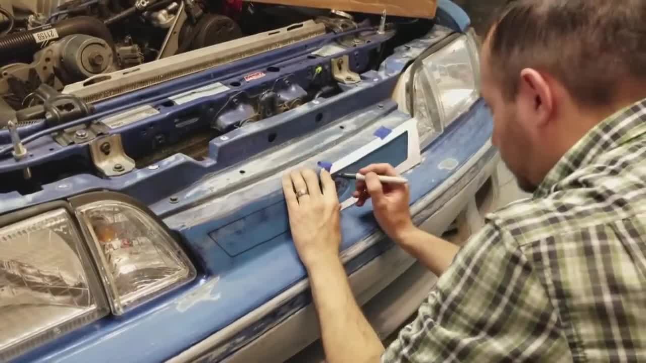 Foxbody Cobra Grille Install