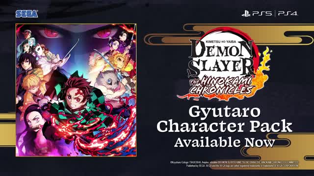 Demon Slayer -Kimetsu no Yaiba- The Hinokami Chronicles - Gyutaro Introduction PS5 & PS4 Games