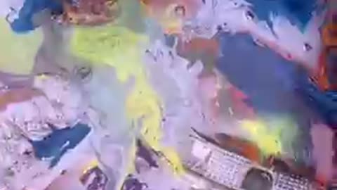 Crocs become spectacular with water paint dip