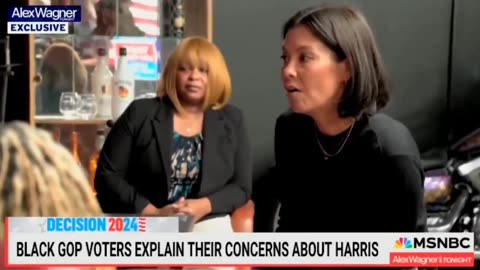 This is a brutal MSNBC panel of Black voters' views on Harris