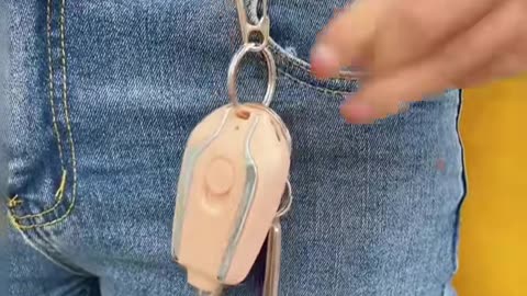 If you think it’s a car key, your wrong. It’s a portable charger.