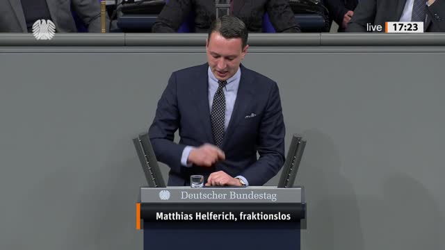 Matthias Helferich Rede vom 14.12.2022 - Bedrohung durch Reichsbürger und Rechtsextremisten
