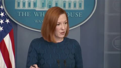 Psaki was asked what she thinks about COVID misinformation coming from the Supreme Court