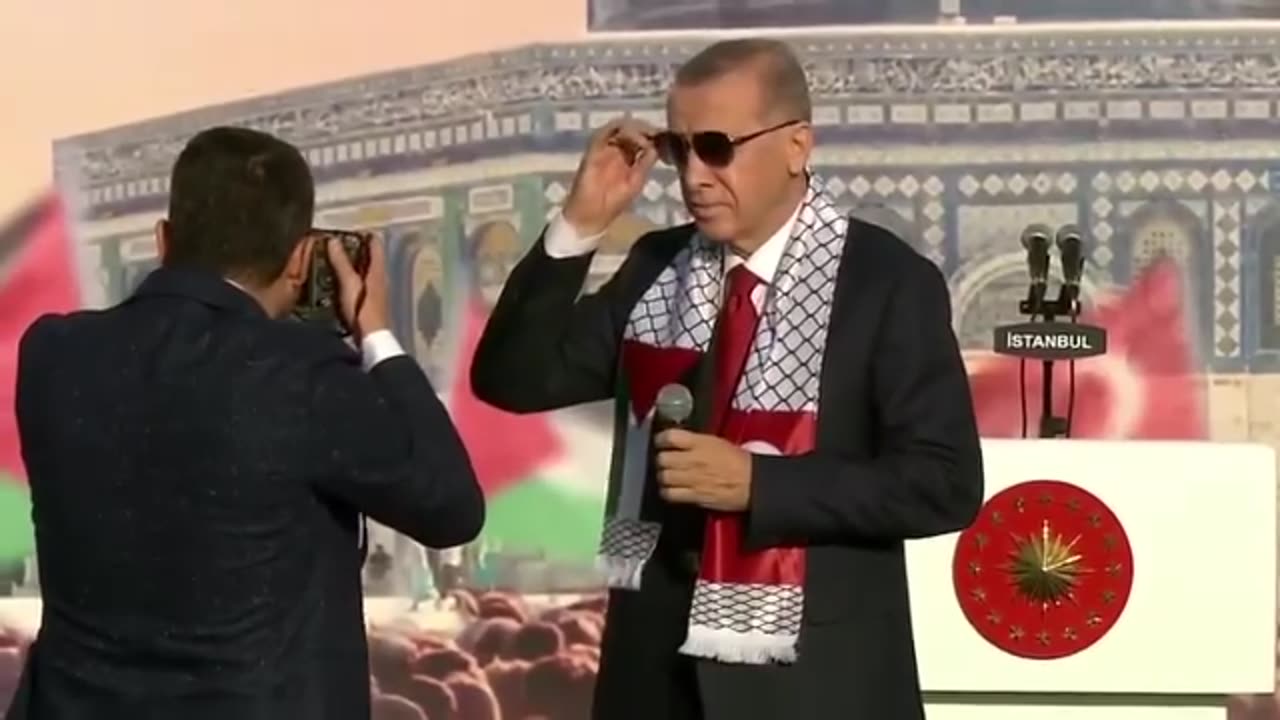 Erdogan AND TURKEY STAND WITH PALESTINE!