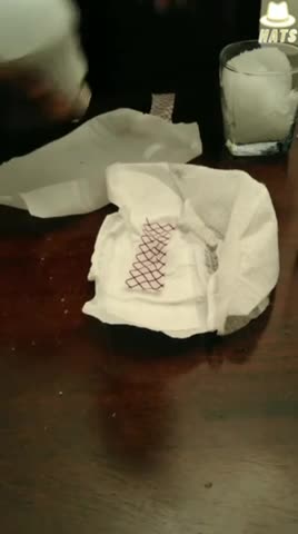 Experiment shows graphene in sanitary product can power a 💡